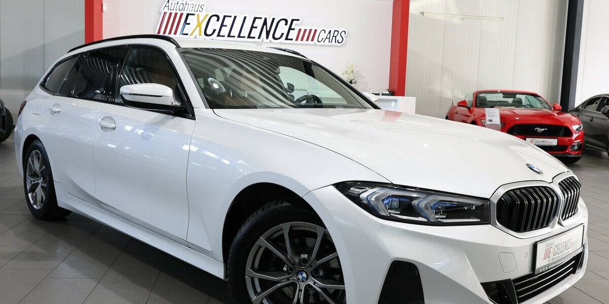 BMW 318d Touring SPORT WHITE & BROWN / CURVED+HUD 114.000 km 25.444 &euro; Hamm 59077