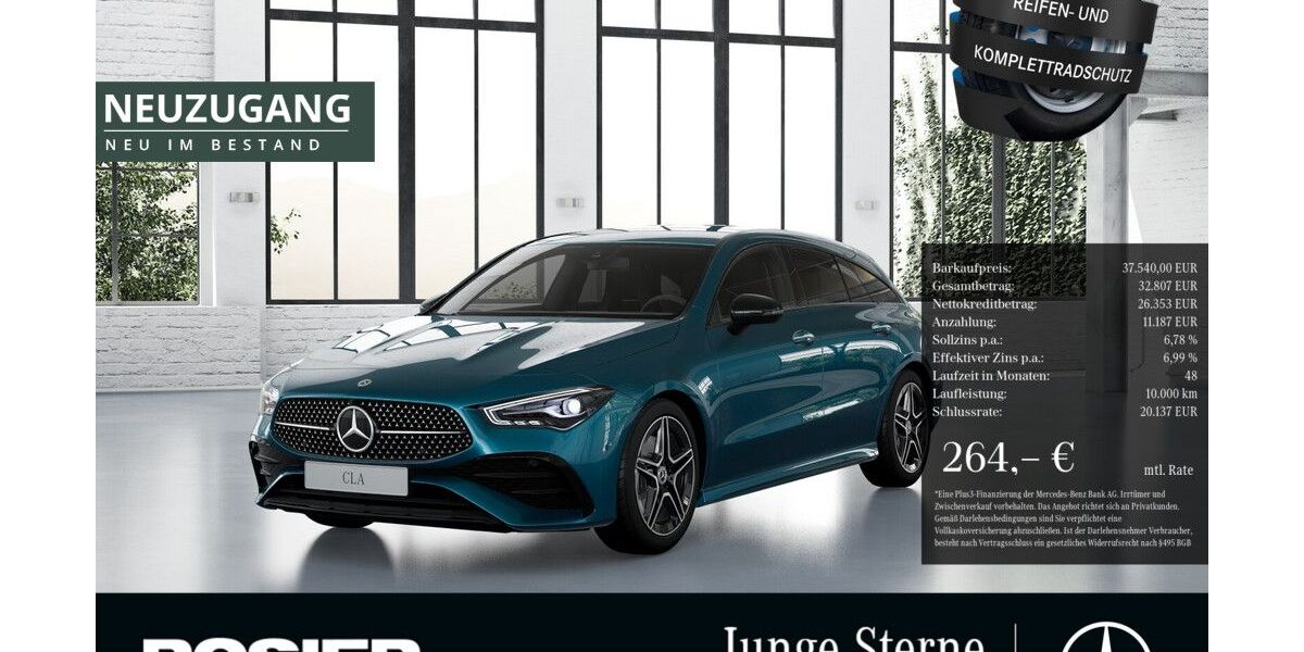 Mercedes-Benz CLA 250 Shooting Brake 4.503 km 37.540 &euro; Menden 58706