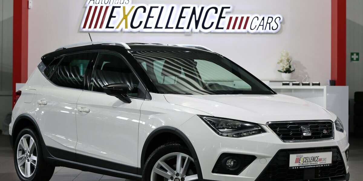 Seat Arona 1.5 TSI XCELLENCE FR-SPORT / WHITE & BLACK 90.000 km 14.345 &euro; Hamm 59077