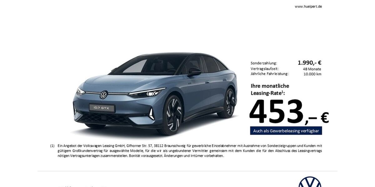VW ID.7 6.372 km 52.477 &euro; Unna 59423