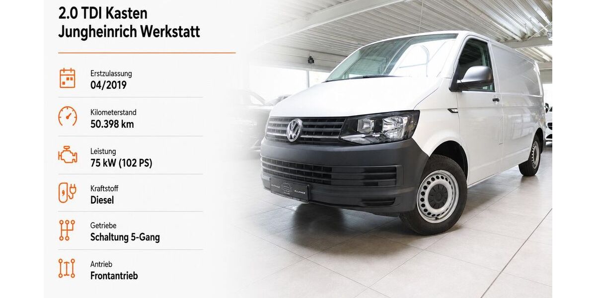 VW T6 Transporter 50.398 km 21.990 &euro; Oelde 59302