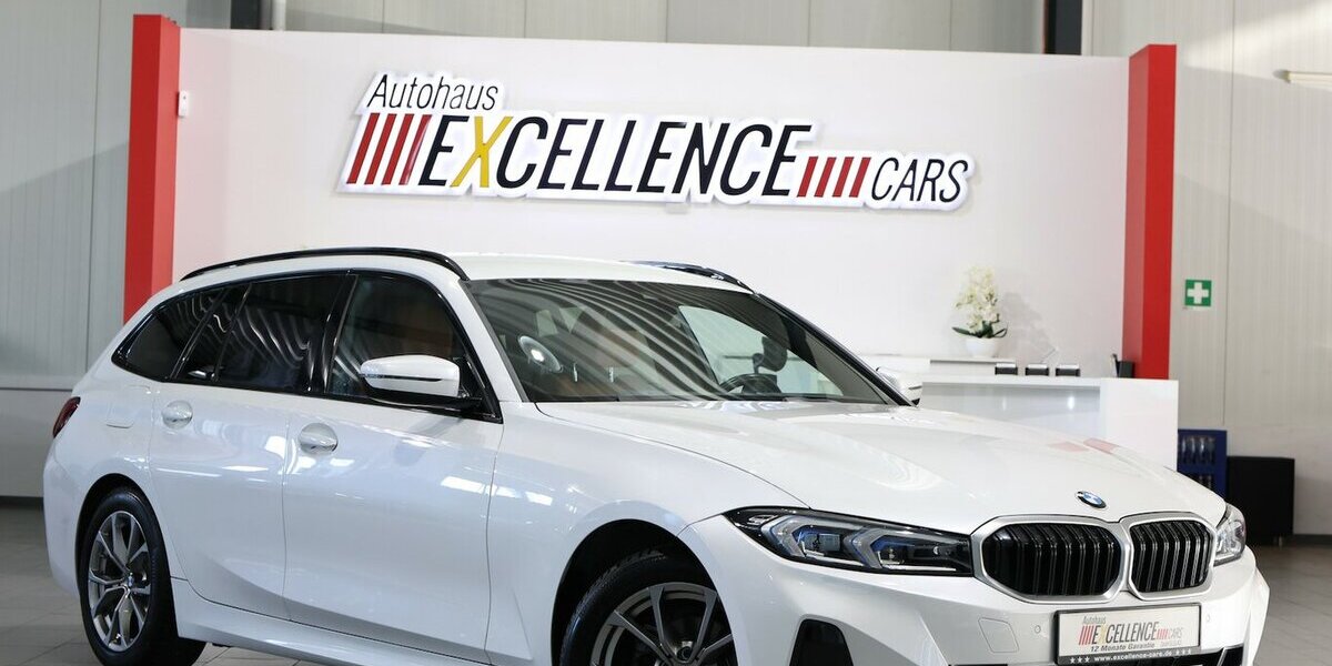 BMW 318d Touring SPORT WHITE & BROWN / CURVED+HUD 114.000 km 25.444 &euro; Hamm 59077