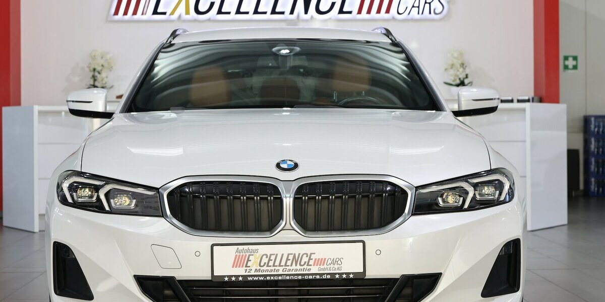 BMW 318d Touring SPORT WHITE & BROWN / CURCED, LED 100.000 km 24.766 &euro; Hamm 59077