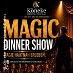 Magic Dinner Show mit 3-Gang-Menü