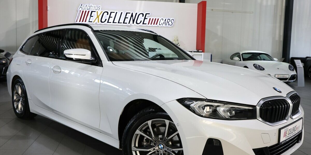 BMW 318d Touring SPORT WHITE & BROWN / CURCED, LED 100.000 km 24.766 &euro; Hamm 59077