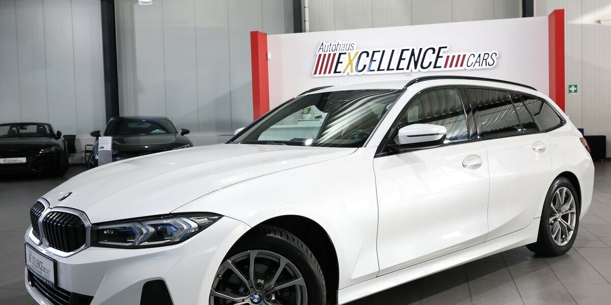 BMW 318d Touring SPORT WHITE & BROWN / CURVED+HUD 114.000 km 25.444 &euro; Hamm 59077